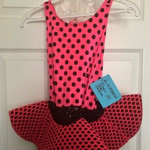Hot pink child costume